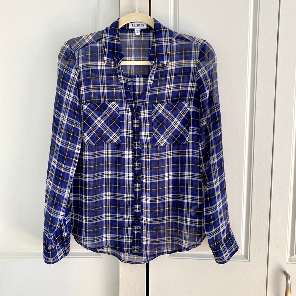 Express plaid shirt